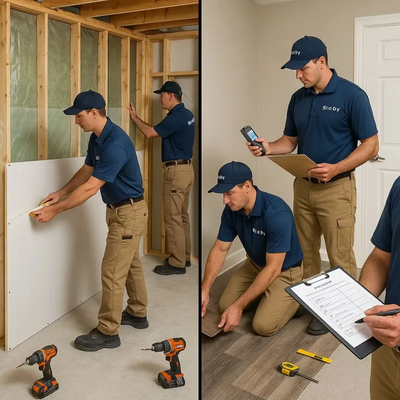 Repairs and Reconstruction process in Woonsocket, RI